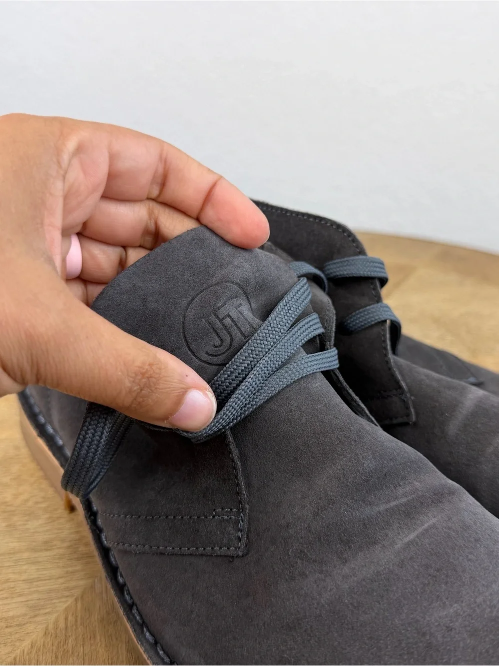 •JACK THREADS• Mens Chukka Boots Grey Size 9.5